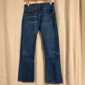 Levi’s Vintage Clothing LVC 1967 505 Jeans Kick Flare Cropped Jeans 28x28
